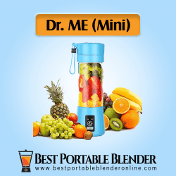 Dr.me Mini Portable Mixer with various fruits ingredients