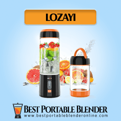 LOZAYI Portable Blender - Cordless Multi-functional Juicer with fruit ingredients