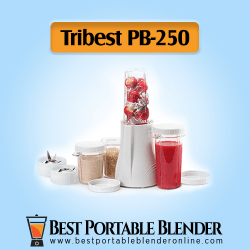 Tribest (PB-250) - Complete Personal [Blender & Grinder Pack] with fruit ingredients and smoothies