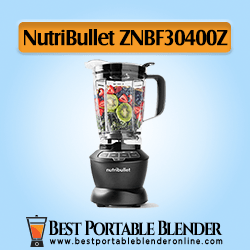 NutriBullet (ZNBF30400Z) Portable Blender for Crushing Ice 1200 Watts, Dark Gray