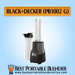 BLACK+DECKER [PB1002G] – FusionBlade Personal Blender for Travel with take along sports bottle