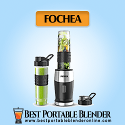 Fochea Smoothie Blender – with (2 * 20-Oz) Travel Cups [Experts’ Choice]