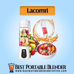 Lacomri Portable Blender for Travel filled with fruits ingredients and smoothies - [Best Overall Blender]