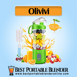 Portable Blender, Olivivi 2020 Mini Cordless Personal Blender for