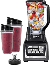 SharkNinja - BL641 Food Blender, One Size, Black-Silver