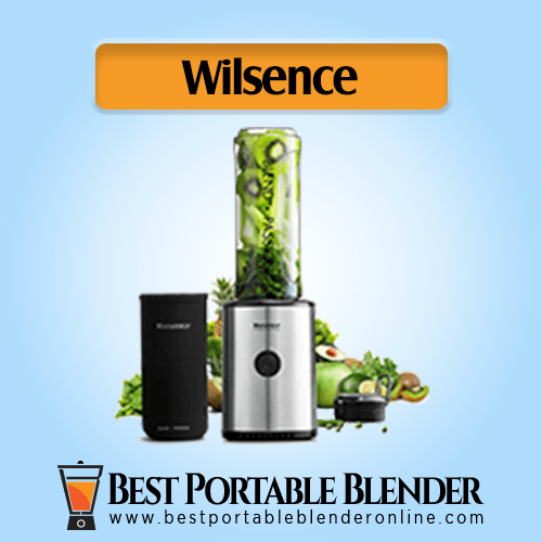 Willsence Smoothie Blender filled with veggies ingredients – 300 Watts with Protective Sleeve