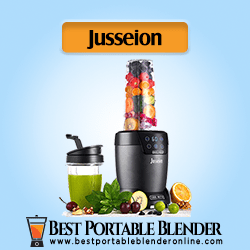 Jusseion Smoothie Blender for Shakes (1200W) - Countertop Bullet Blender