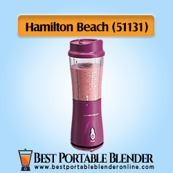 Best Buy: Hamilton Beach 14-Oz. Single-Serve Blender Pink 51131