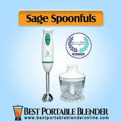 Sage Spoonfuls Puree and Blend - [Best Hand Blender for Baby Food]